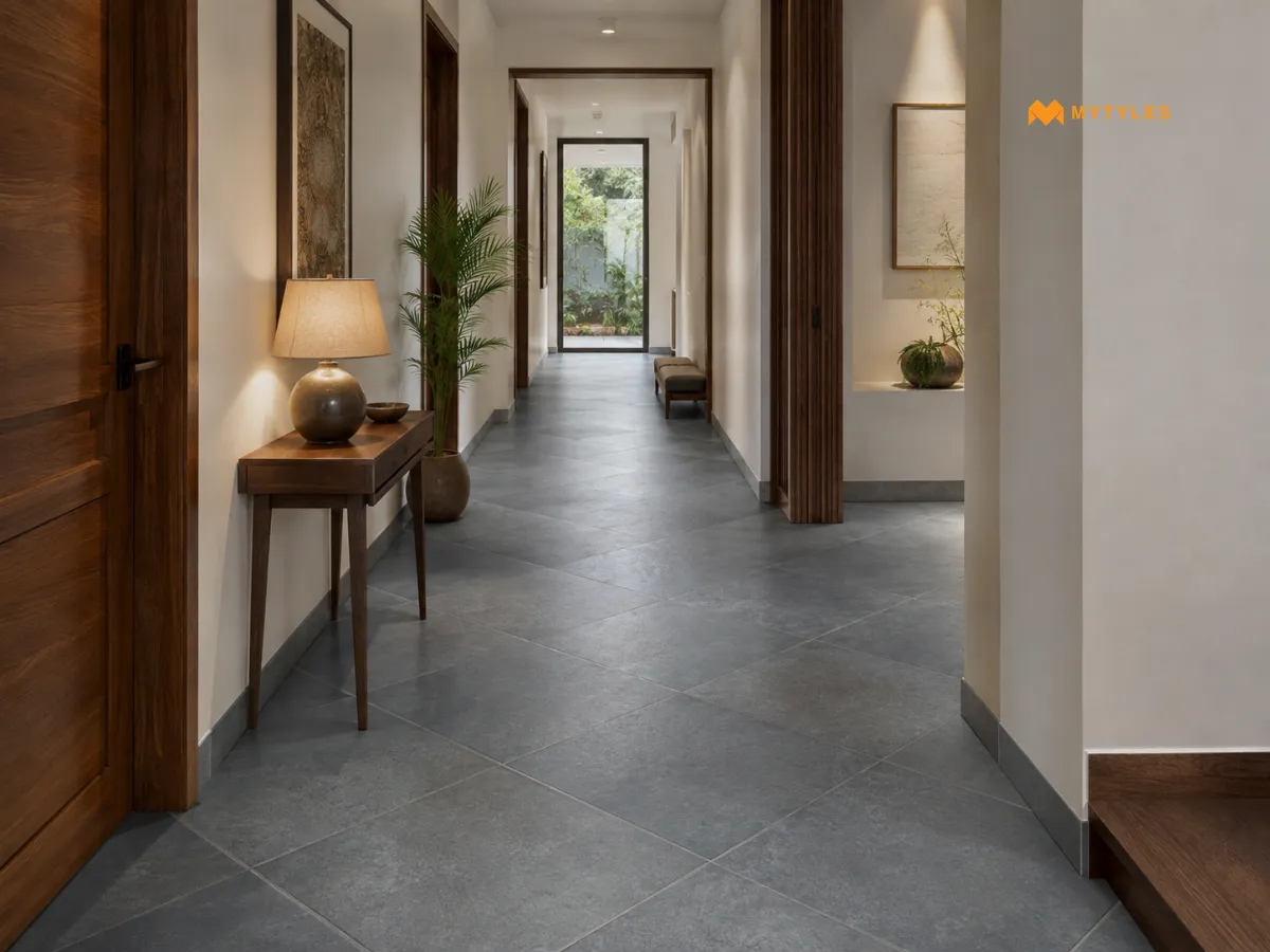 Honed Kota Tiles for Corridors and Hallways